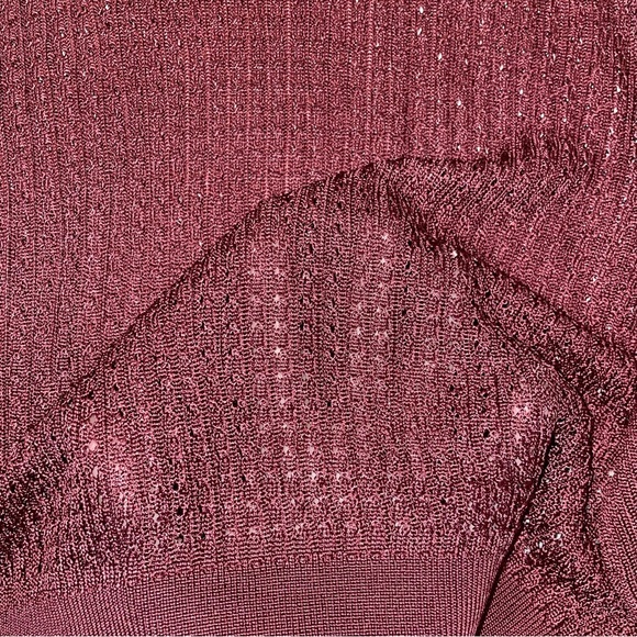 NWT FREE PEOPLE Crew Pullover, Raw Garnet - Picture 7 of 7